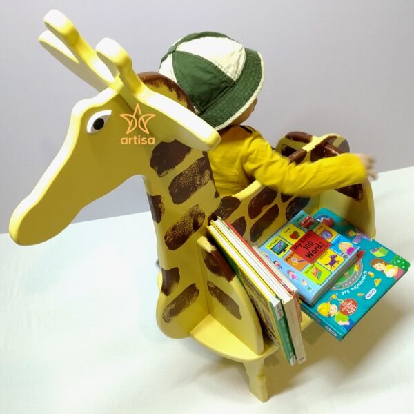 žirafa polica-klupa 01