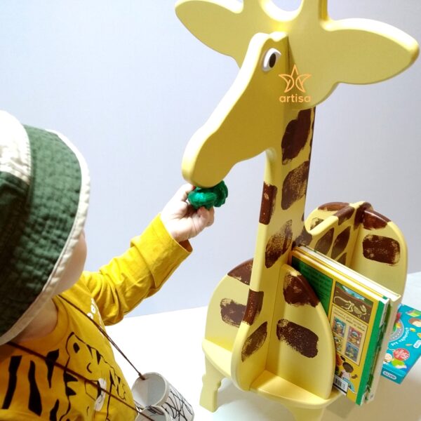 žirafa polica-klupa 02